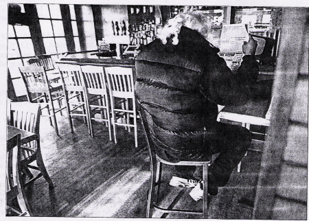 John Lee as Crispus Attucks. Shot for the Washington Post. January 23, 2001