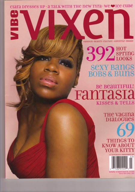 Fantasia. 2007. My first and last cover for Vibe Vixen