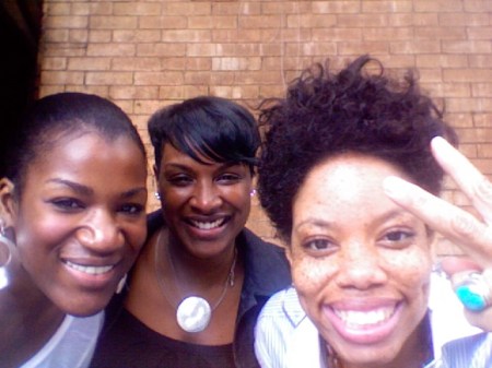 Me and my girls Clover and Taiia